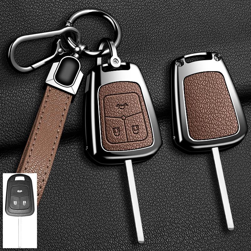 Металлический Чехол-Крышка для Ключей Автомобиля Для Chevrolet Malibu Blazer Traverse Seeker Onix Equino Volt Bolt Trax Orlando Cruze Spark Sonic Camaro