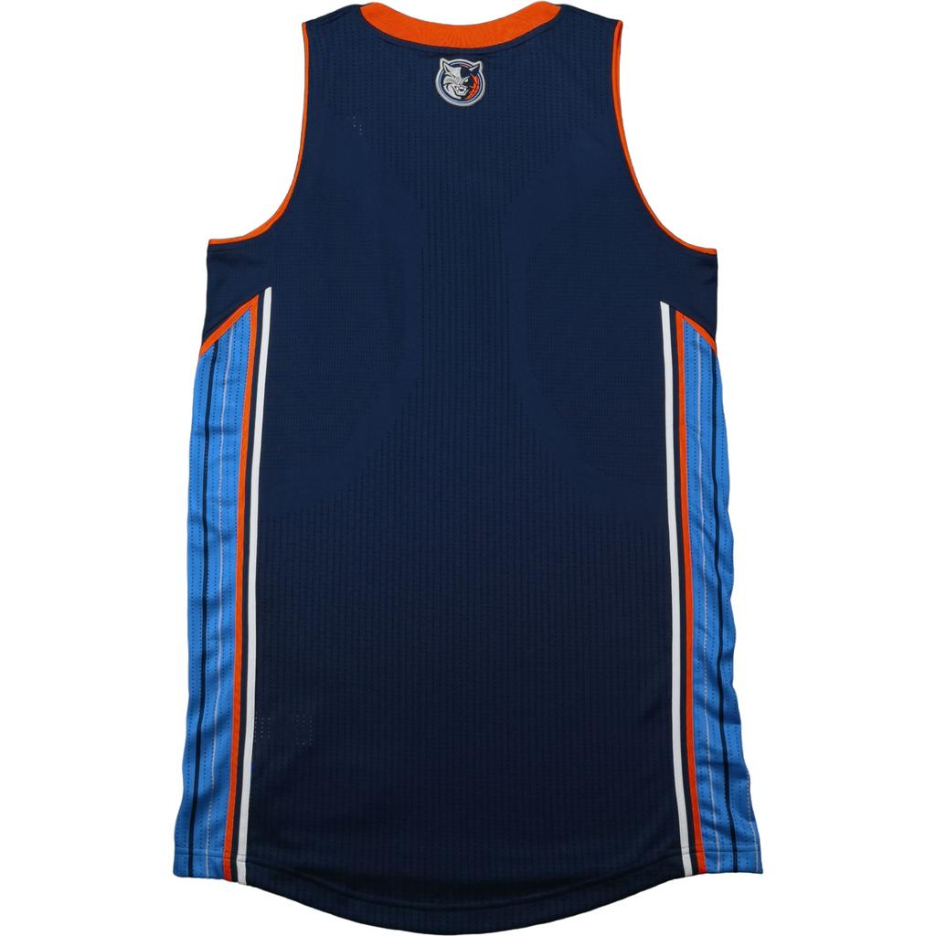 Adidas X Коллаборация НБА Шарлотт Бобкэтс Игровая версия Модная Удобная Мягкая Приятная к коже Баскетбольная майка Унисекс W50184