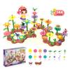 Children'S Science And Education Education 144Pcs Varied Mosaic Garden Building Block Toy Creative Diy Flower Arrangement Building Block Set