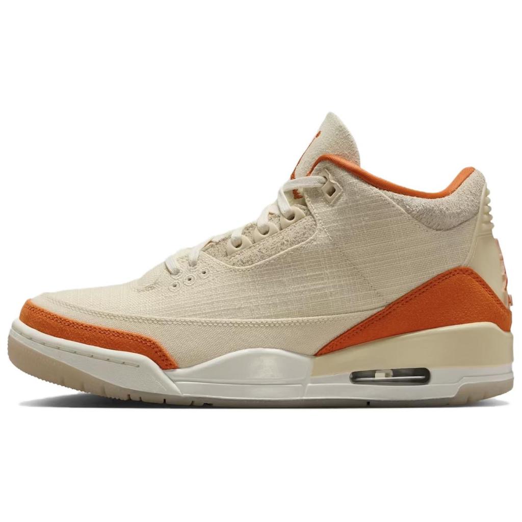 Jordan Air Jordan 3 Высокие Винтажные Баскетбольные Кроссовки Женские Бежевые IH7694-200