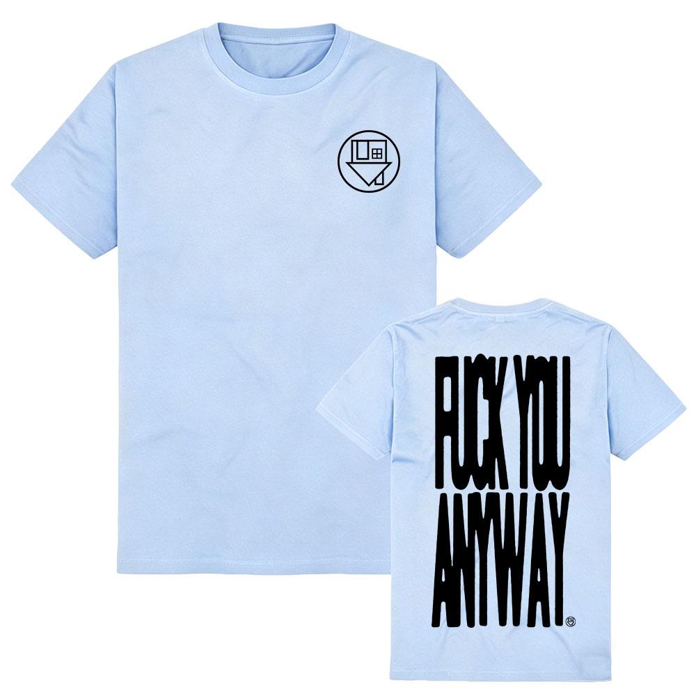 AFRAID TEE THE NEIGHBOURHOOD Футболка Band NBHD Повседневный Дизайн Графический Принт Мерч Футболки С Коротким Рукавом Хлопок Женские Футболки Мягкие