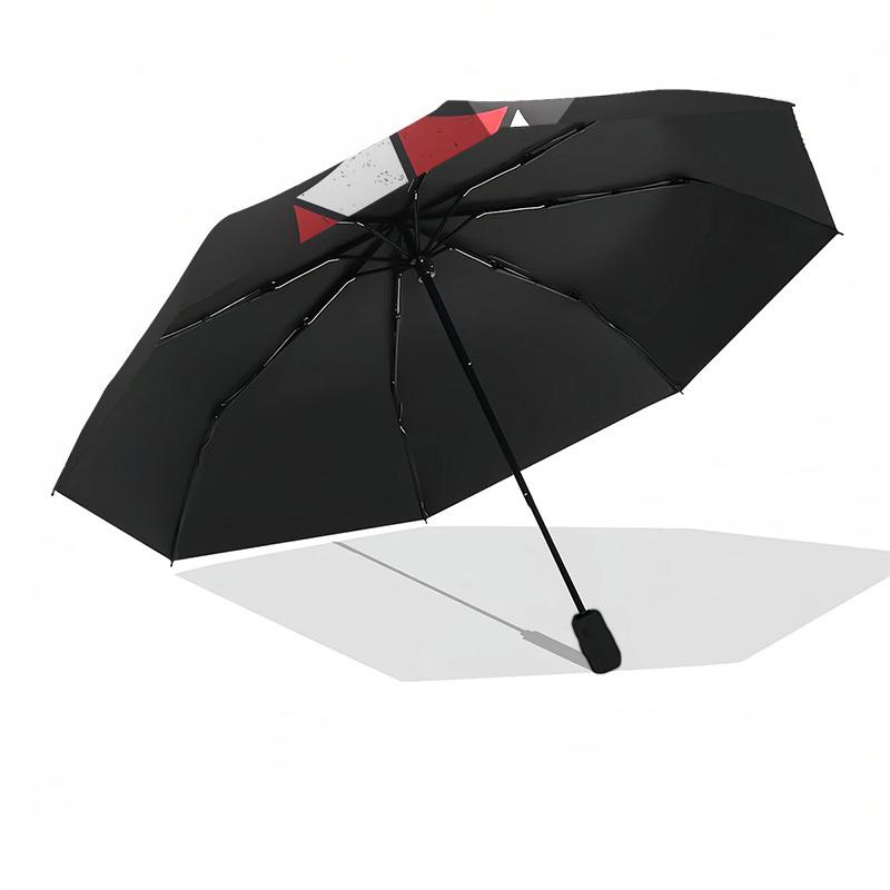 1 шт. Зонт с логотипом корпорации Umbrella, с пластиковой ручкой, подходит для всех сезонов, для дома, путешествий, на открытом воздухе, M1009