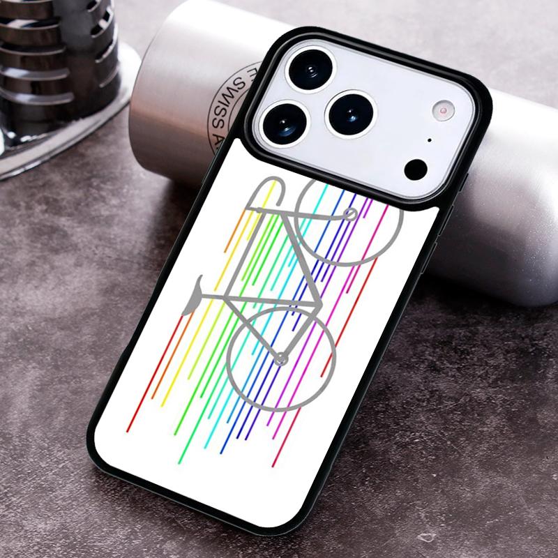 Мягкий чехол для телефона с изображением горного велосипеда для iPhone 17 16 15 Pro Max Air 14 13 12 11 Plus, противоударный чехол Capa