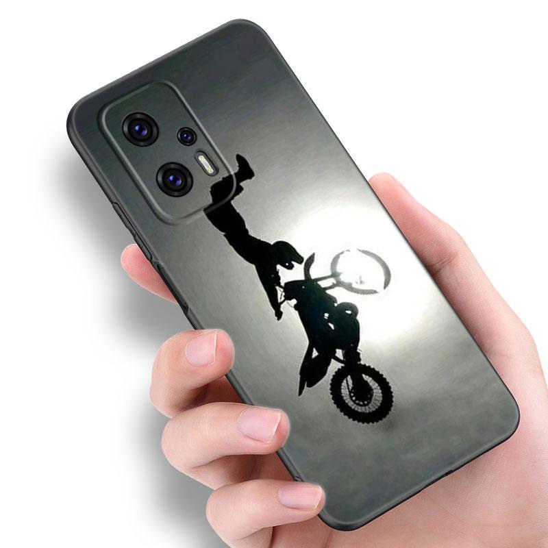 Чехол для телефона Moto Cross Motorcycle Sports для Xiaomi POCO F2 F3 M2 M3 M4 X3 X4 Pro NFC F4 GT 5G F1 X2 C3 C31 C40 M5S черный чехол