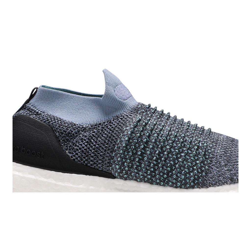 adidas UltraBoost Laceless 'Raw Grey' (Unisex) Raw Grey / Carbon / Blue Spirit Running Shoes CM8271