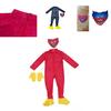 Kids Huggy Wuggy Poppy Playtime Cosplay Costume Bodysuit Jumpsuit Mask Gloves For Unisex