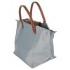 Longchamp Le Pliage Origina 30 Короткая ручка Застежка-молния с кнопкой Нейлоновый холст с кожаной отделкой Сумка-тоут «Пельмень» Средняя Женские сумки-тоут 1623089P80