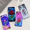 Чехол 'Витражная Роза Галактик' для Xiaomi 15 14 Ultra 13T 14T 15T 17 Pro Max POCO F8 Ultra F5 F6 F7 X5 X6 X7 Pro
