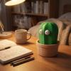 3D-печатная статуэтка кактуса с выпученными глазами, игрушка-сквиш, забавная настольная фигурка, новинка, фигурка для снятия стресса с основанием-горшком