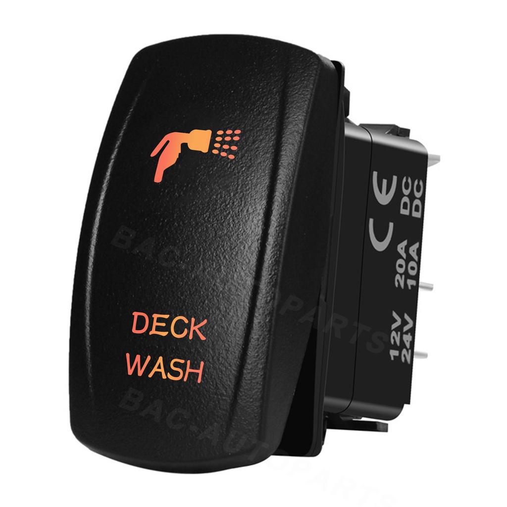12V/24V Waterproof Backlit Marine Rocker Switch For Yacht Fishing Boat Sailboat Cruiser Navigation Anchor Lighting Fuel System Battery Switches5