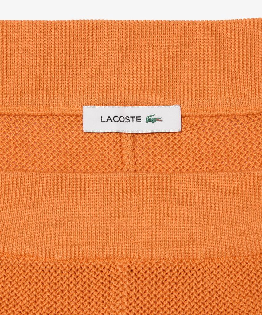 LACOSTE Women'S Bold Stripe Shorts Gf9891-56G 4Im