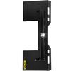 Universal Skid Steer Mount Plate 1/4" Thick Skid Steer Plate Attachment 3000LBS Weight Capacity Quick Attach Mount Plate Steel Adapter Loader Easy to