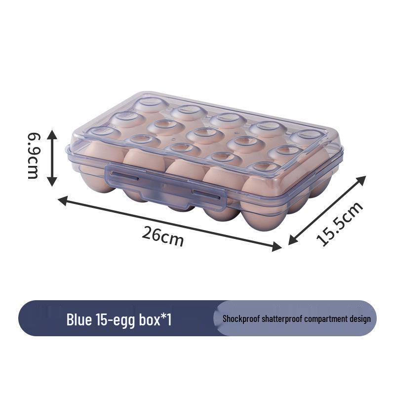 Противоударный уличный контейнер для хранения яиц - Пищевой, Небьющийся с увеличенной высотой