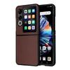 Чехол для телефона ZTE Nubia Flip PC+кожаный противоударный защитный чехол от падения