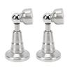 1 Pair RV Door Holder Stainless Steel Silent Hydraulic Spring Shock Absorbent Door Stopper for Motorhome Trailers