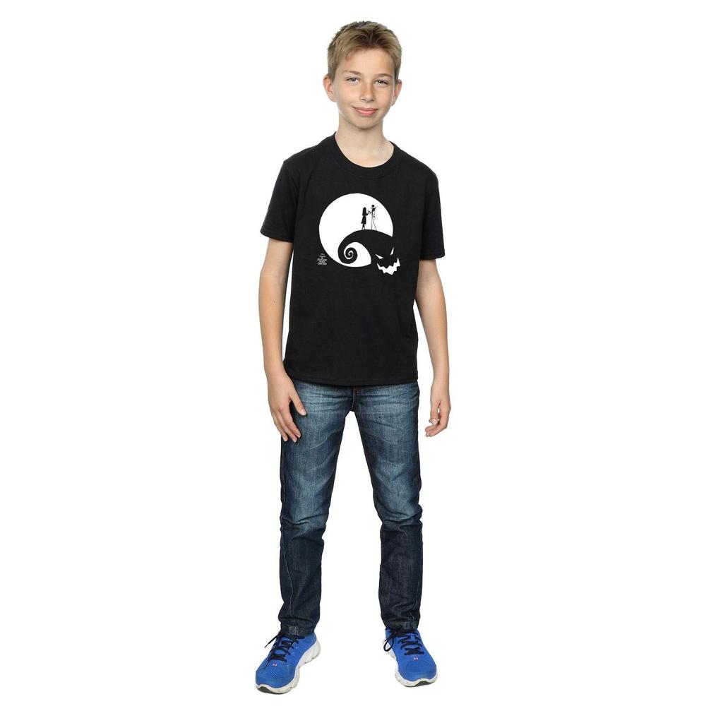 Disney Мальчиковая футболка «Кошмар перед Рождеством» Луна Уги Буги