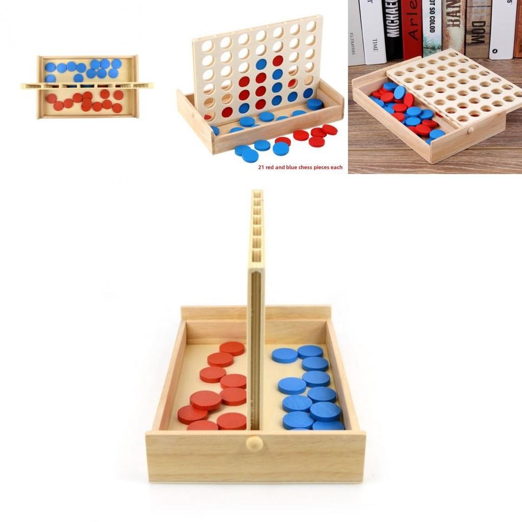 Wooden Gobang Puzzle Game With Kidfriendly Design For Play And Learning