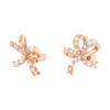 Previous Season Hyperbola bow stud earrings