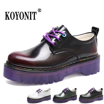 Дизайнерские роскошные брендовые женские кроссовки из натуральной коровьей кожи 35~41 на платформе белого цвета с толстой подошвой, роскошные модные женские туфли на плоской подошве