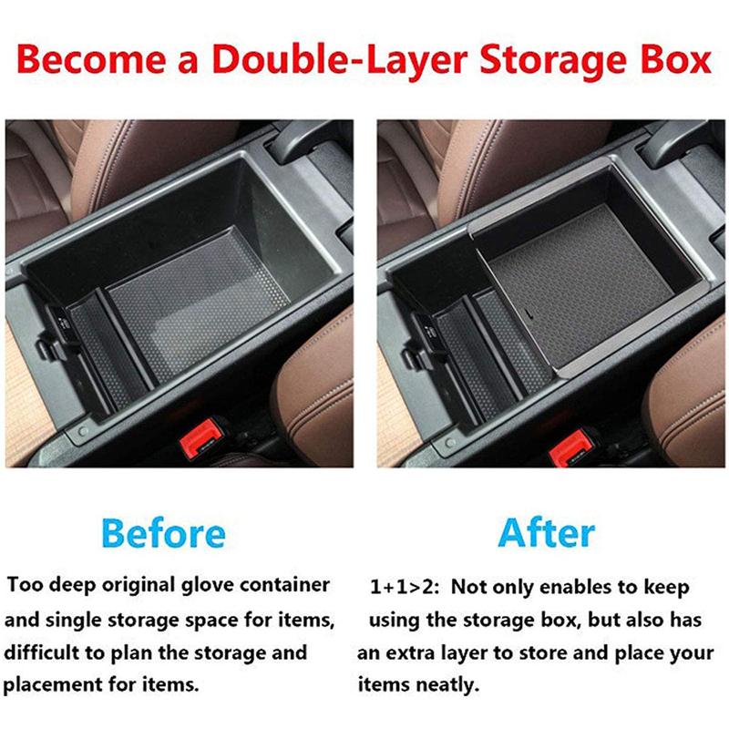 Для BMW 3 серии G20 G21 4 серии G22 Центральный подлокотник Ящик для хранения Центральная консоль Флокированный органайзер Аксессуары