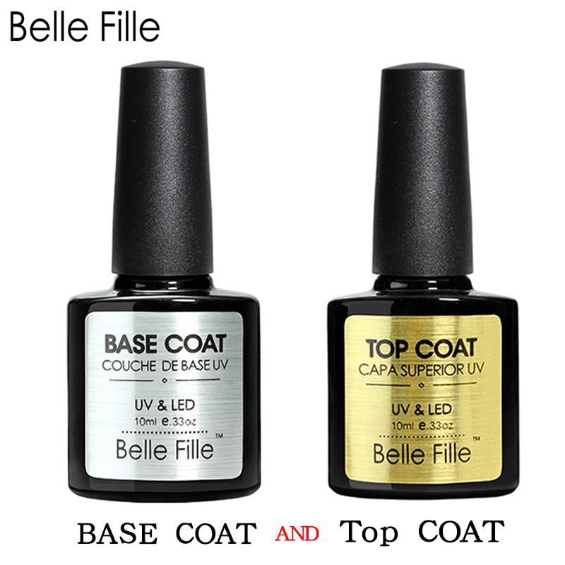 Топ и база для ногтей от Belle Fille
