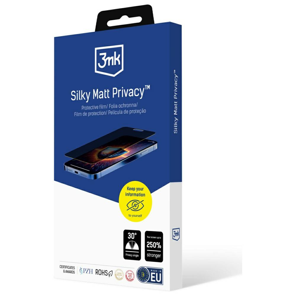 Folia Prywatyzująca 3Mk Silky Matt Privacy Do Iphone 17