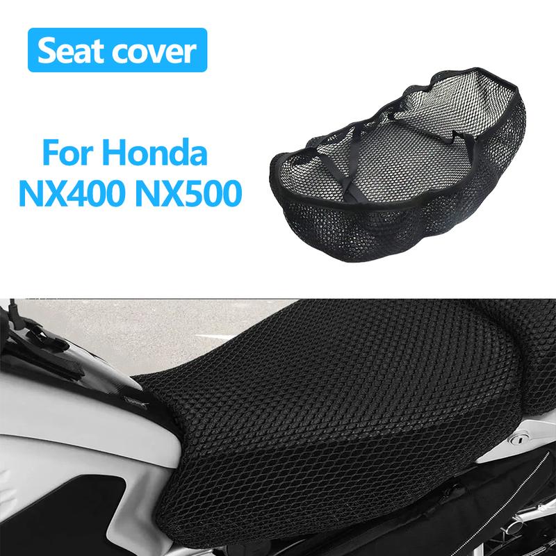 Для Honda NX400 NX500 NX 400 NX 500 Мотоциклетная накидка на сиденье 3D сетчатая ткань Сиденье Нескользящая Дышащая Защитная Подушка