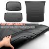 Upgrade Cargo Liner Set For Tesla Model Y 2020-2024 All-Weather Trunk Mats Set Carpet Protect Frunk Front/Lower Boot Liners