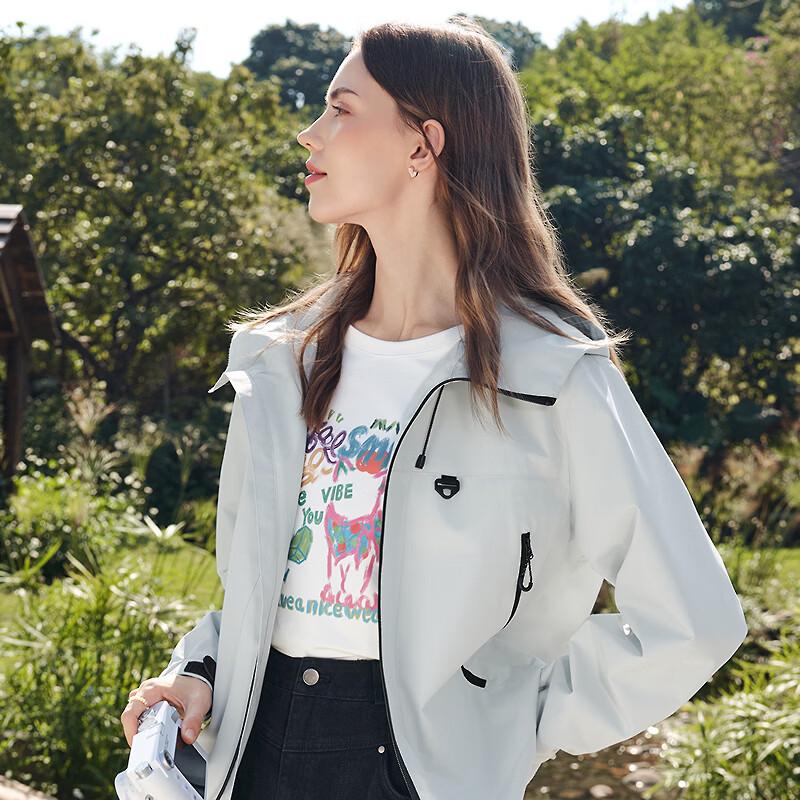 Женская футболка Betu 2026 Весна/Лето Свободного кроя с графическим принтом, короткий рукав