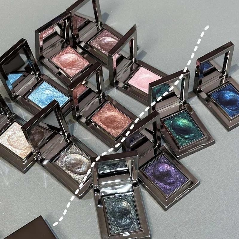 Легкие роскошные тени монохромные тени для век перламутровые блестки битый бриллиант для осветления пюре