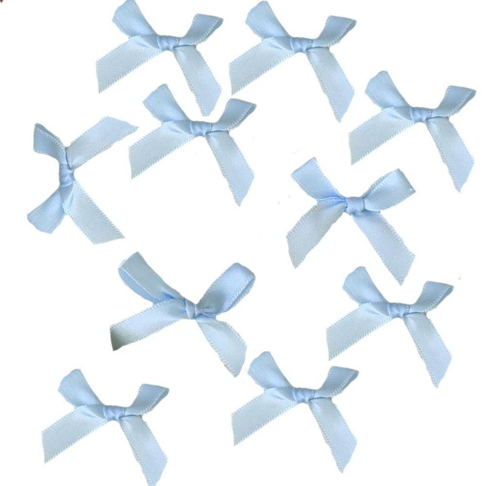 10 шт. Мини-зажимы для парика куклы, мини-заколки для волос с бантиком, заколки для волос хлопковой куклы, головной убор