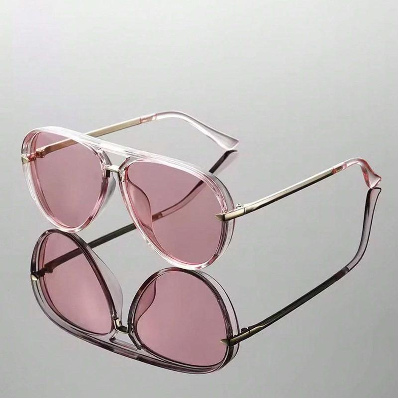 Feye 1 шт. Женские ретро минималистичные модные очки с большой оправой, подходят для пляжа и путешествий