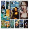 For Redmi 10C Cases Mona Lisa Van Gogh Oil Art Phone Case For Xiaomi Redmi Note 12 11 9S 9 8 10 Pro Plus 7 9T 8T 9C 9A 8A Cover