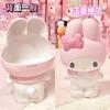 Креативный Мультяшный Sanrio Hello Kitty Подставка для Ручек Канцелярские Принадлежности Мелоди Туба для Хранения Кистей для Макияжа Настольные Органайзеры Подарочные Игрушки