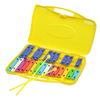BQKOZFIN Colorful 25 Orff Musical Tabletop Music Music Educational Musical Teaching Comes with 2 Mallets Glockenspiel, Sounds, Instrument,