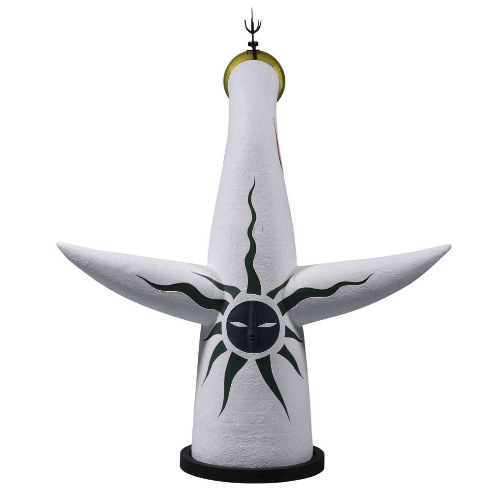 1144 scale Tower of the Sun Soft vinyl painted finished model (resale) 2023 PVC&ABS painted finished product Total height approx. 500mm
