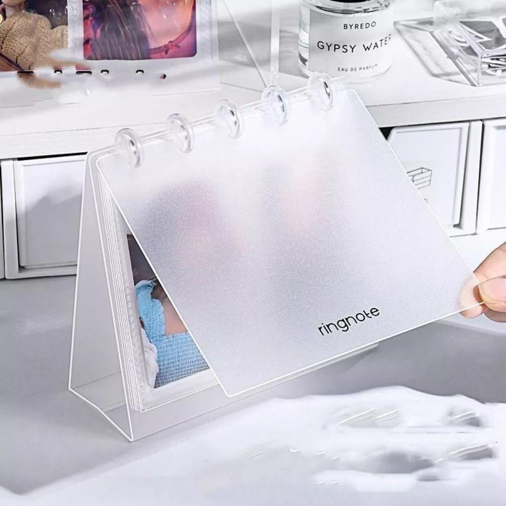 Transparent Photocard Holder 3inch/3.5inch Idol Card Picture Display New Desktop Photo Album