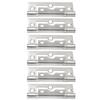 6PCS Stainless Steel Hinge Mute Door Window Flat Open Hinge Furniture Hardware Accessories