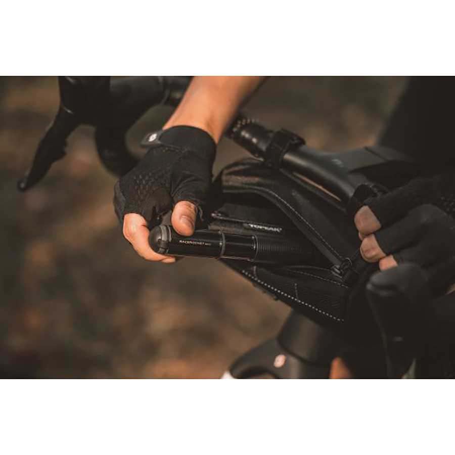 Topeak Tubular Bar Bag Bicycle Handlebar l 1.5L Bag, Black, 1.5