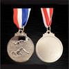 Zinc Alloy Swimming Competition Medal Neck Ribbon Sports Award Winner Round Medal  Training Awards