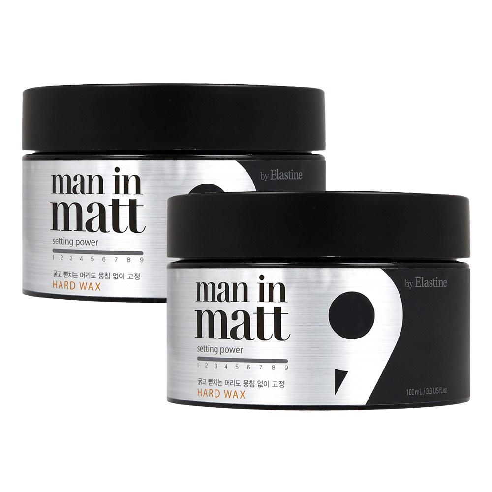 Elastine Men Матовый воск для жестких волос, 80 г, 2 штуки