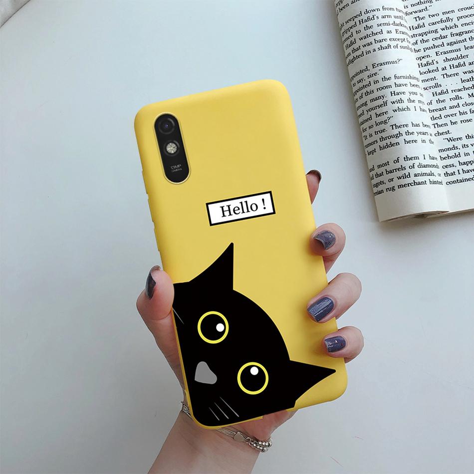 Чехол для телефона для Xiaomi Redmi 9A 9AT Чехол Защита камеры Мягкая крышка Силиконовый Дракон Облако Funda Для Redmi 9A 9 AT Redmi9A 9AT Capa