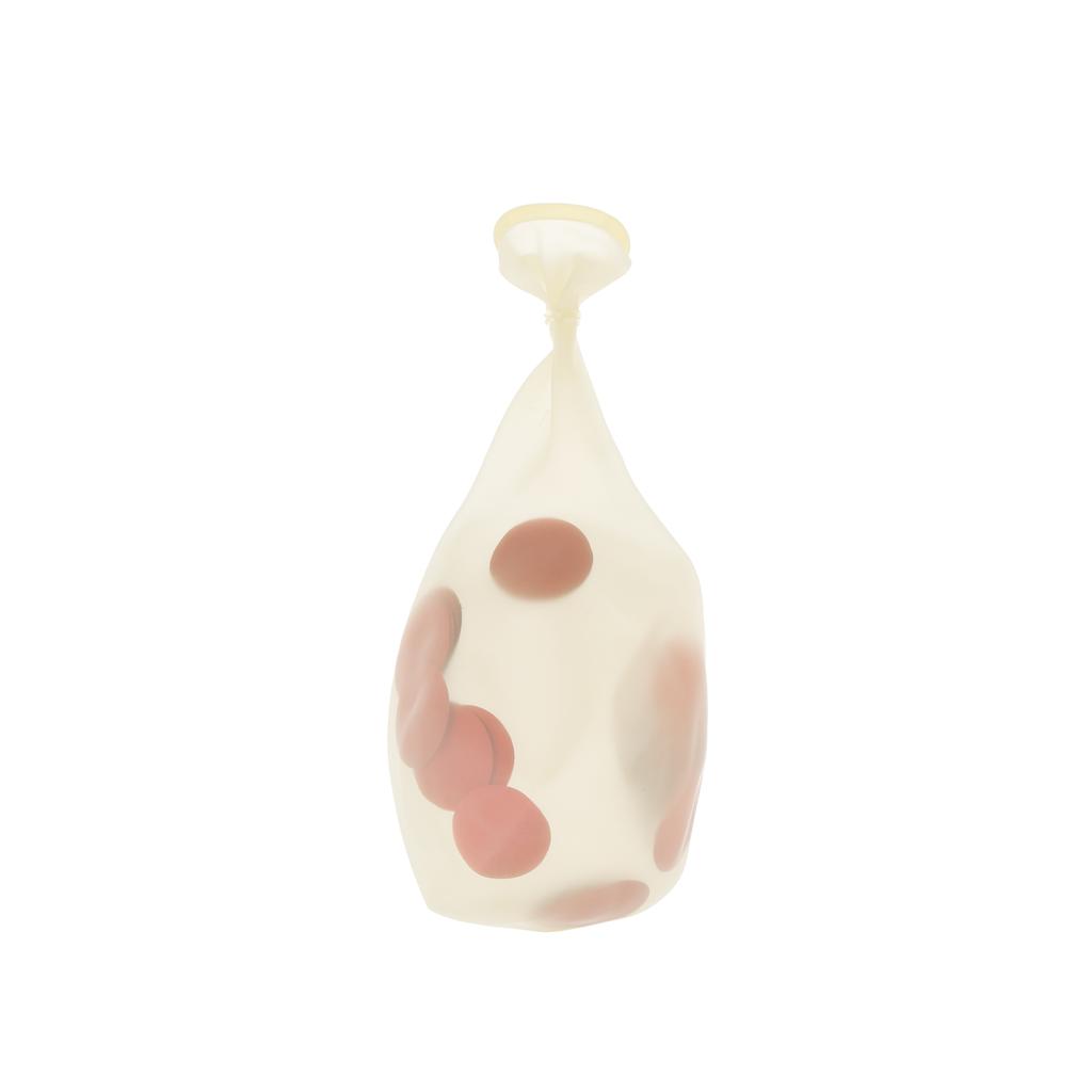 1 шт. Набор 12 дюймов розовый латекс для дня рождения прозрачные шары конфетти прозрачные шары конфетти шары