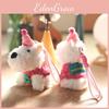 West Dog Highland Plush Toy Keychain Pp Cotton Stuffed Gift For Girls Kids