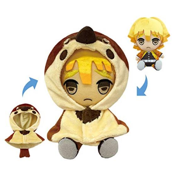 Убийца демонов: Плюшевый набор Kimetsu no Yaiba Chibi UCHI-NOCO Agatsuma Zenitsu Chuntaro Ver.