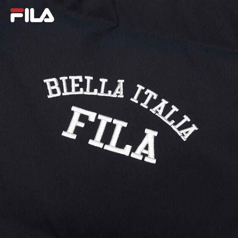 Fila Унисекс длинная зимняя парка с капюшоном и пухом