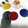 Cross-Border Double-Sided PU Leather Waterproof Non-Slip Coasters - Customizable Corporate Logo Insulation Pads