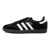 adidas Оригинальные SAMBA OG Устойчивые к истиранию Устойчивые к истиранию Низкие кеды для скейтбординга Унисекс Черный Белый B75807(Команда562- )