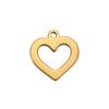 5pcs Tiny Crosses Stars Hearts Charms For Jewelry Make Stainless Steel DIY Bracelet Earring Necklace Pendant Accessory