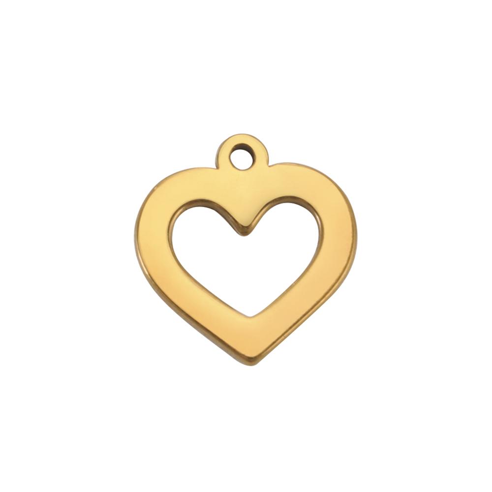 5pcs Tiny Crosses Stars Hearts Charms For Jewelry Make Stainless Steel DIY Bracelet Earring Necklace Pendant Accessory